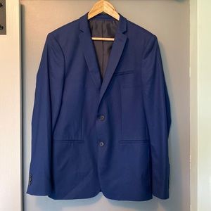 Zara Man blue 2-piece suit